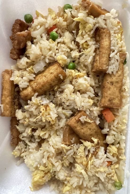 Tofu Fried Rice.