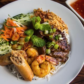 Grilled Pork and Shrimp Vermicelli