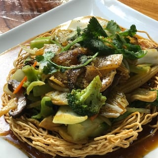 Crispy Pan Fried Noodles